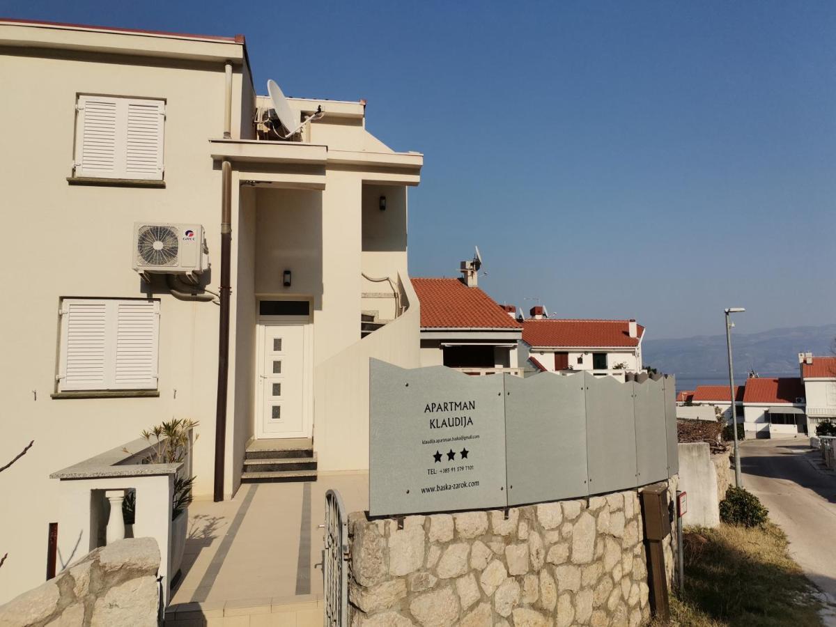 Apartman Klaudija Baška Buitenkant foto